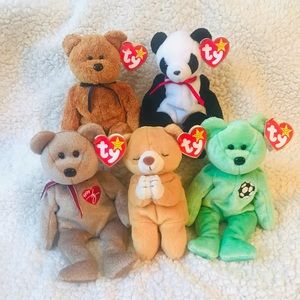 TY: FUZZ, FORTUNE, SIGNATURE, HOPE, KICKS, SPUNKY